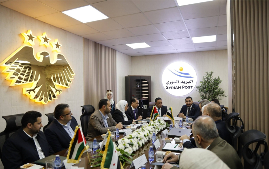 QJordan Post Delegation Explores Cooperation with Syrian Postal ...